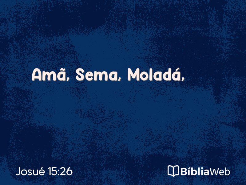 Josué 15:26 em imagem para compartilhar