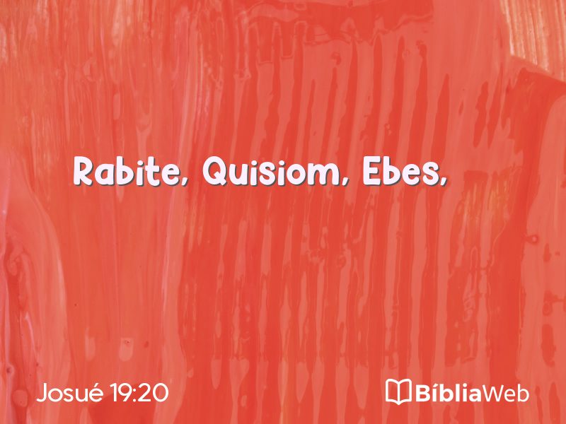 Josué 19:20 em imagem para compartilhar