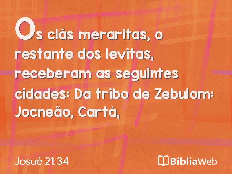 Josué 21:34 em imagem para compartilhar