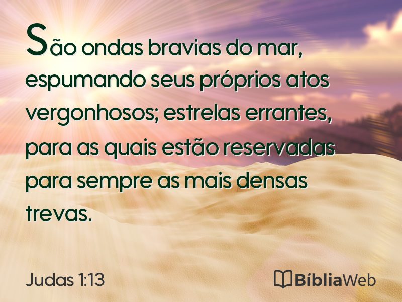Judas 1:13 em imagem para compartilhar