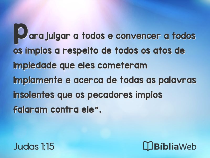 Judas 1:15 em imagem para compartilhar