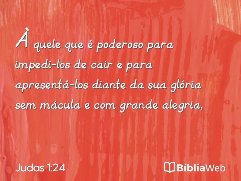 Judas 1:24 em imagem para compartilhar