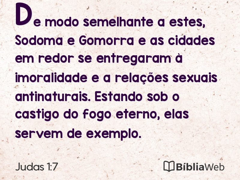 Judas 1:7 em imagem para compartilhar