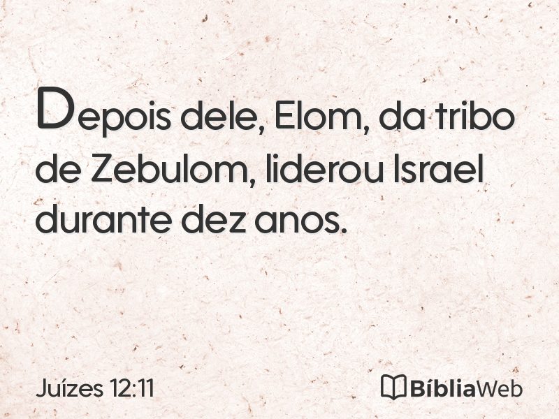 Juízes 12:11 em imagem para compartilhar