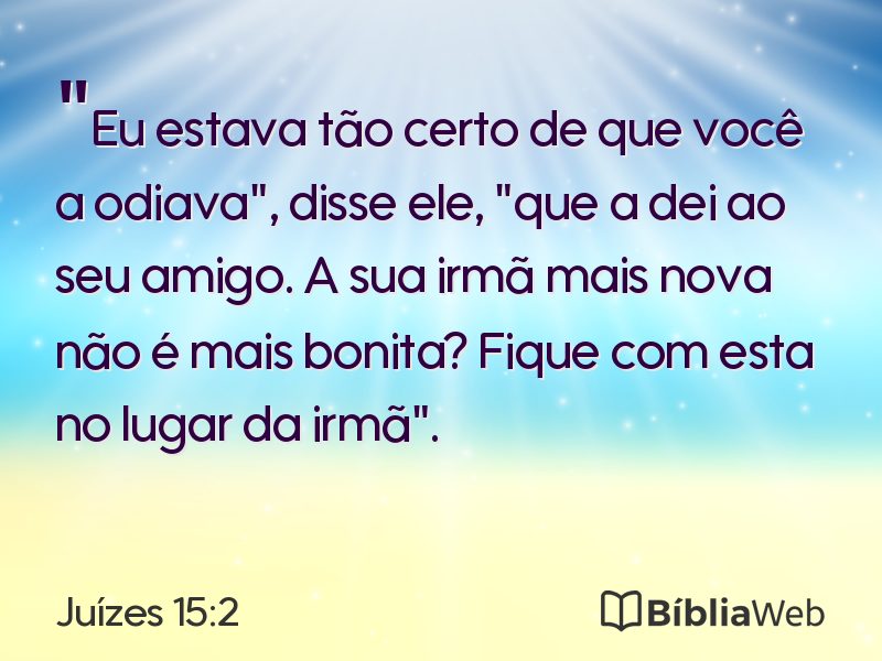 Juízes 15:2 em imagem para compartilhar