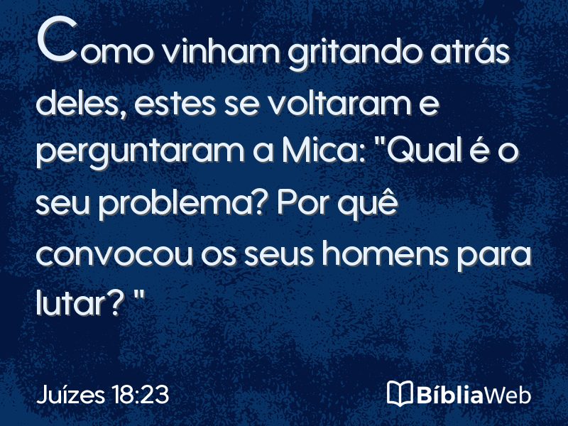 Juízes 18:23 em imagem para compartilhar