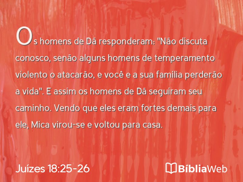 Juízes 18:25-26 em imagem para compartilhar