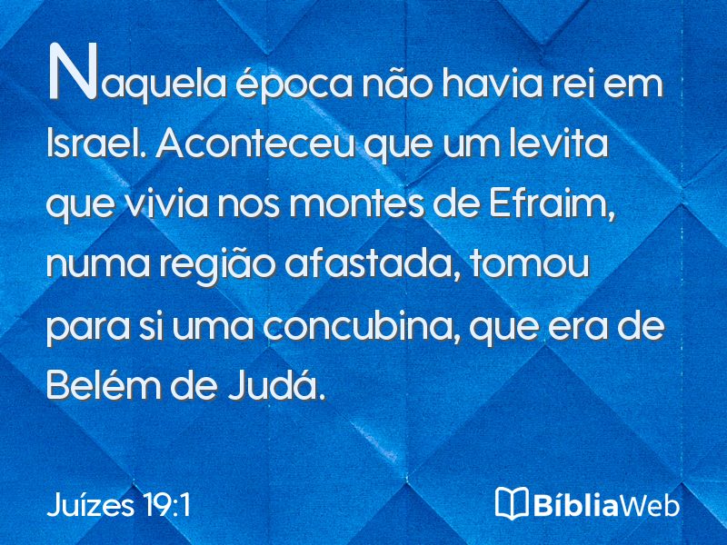 Juízes 19:1 em imagem para compartilhar
