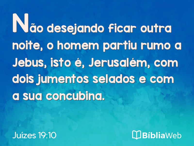 Juízes 19:10 em imagem para compartilhar