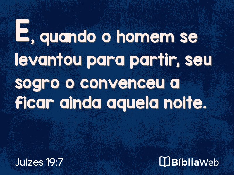 Juízes 19:7 em imagem para compartilhar