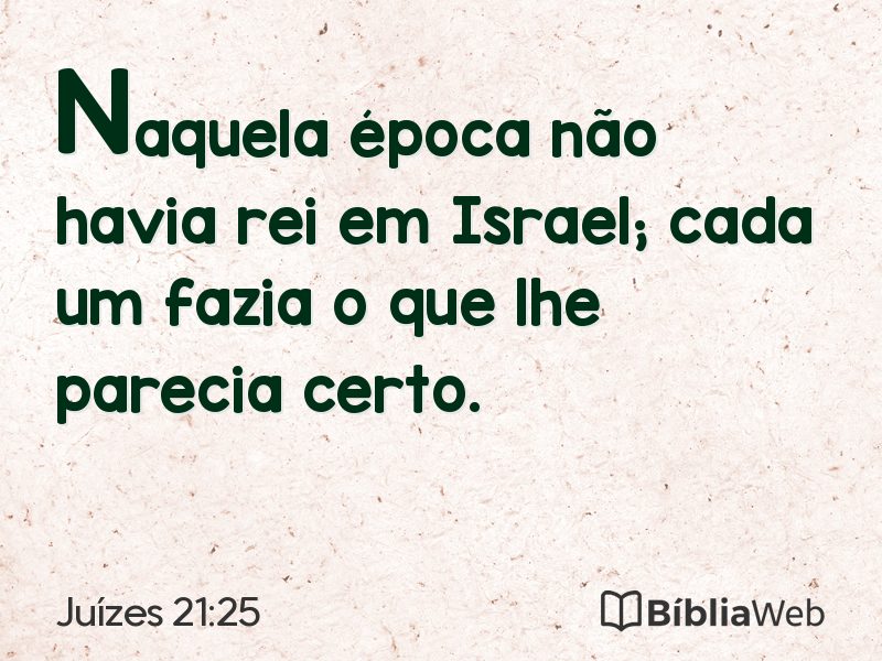 Juízes 21:25 em imagem para compartilhar