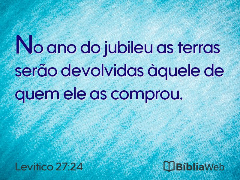 Levítico 27:24 em imagem para compartilhar