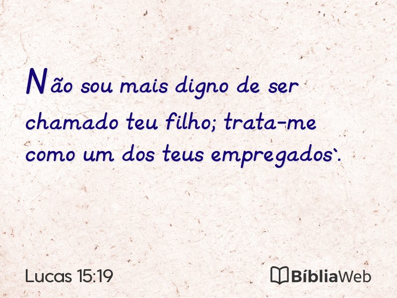 Lucas 15:19 em imagem para compartilhar