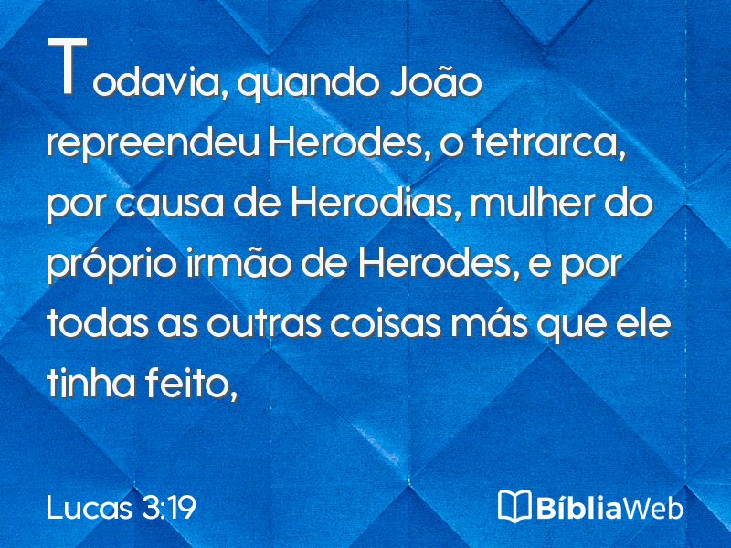 Lucas 3:19 em imagem para compartilhar