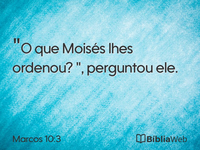 Marcos 10:3 em imagem para compartilhar