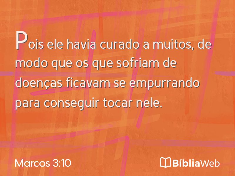 Marcos 3:10 em imagem para compartilhar