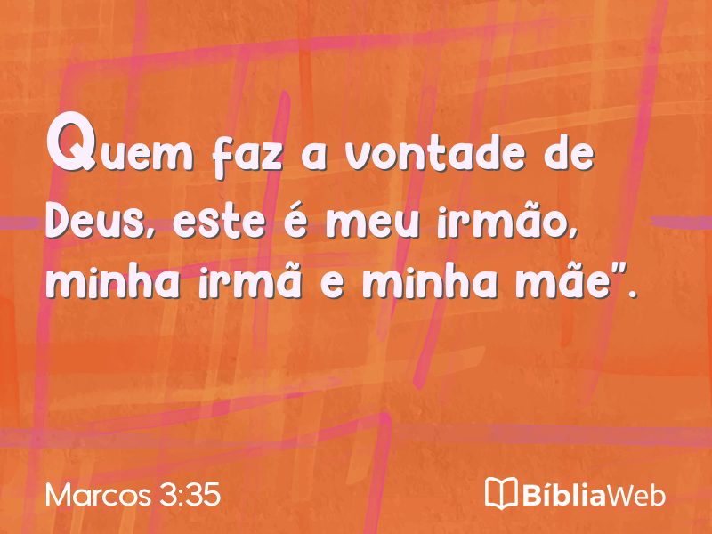 Marcos 3:35 em imagem para compartilhar