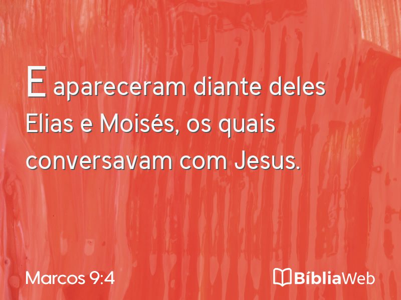 Marcos 9:4 em imagem para compartilhar