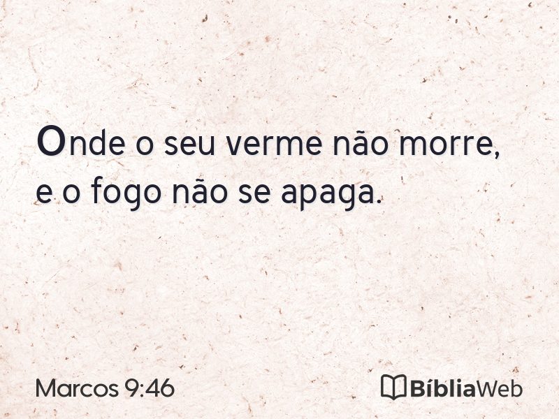 Marcos 9:46 em imagem para compartilhar