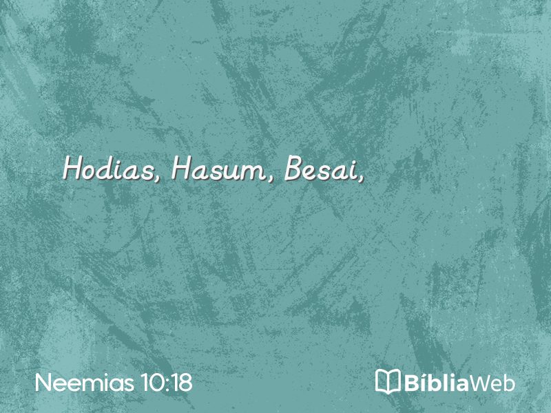 Neemias 10:18 em imagem para compartilhar