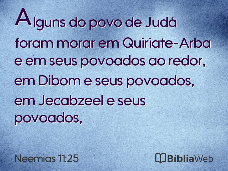 Neemias 11:25 em imagem para compartilhar