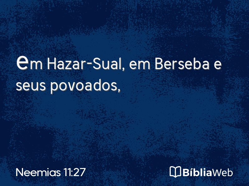 Neemias 11:27 em imagem para compartilhar