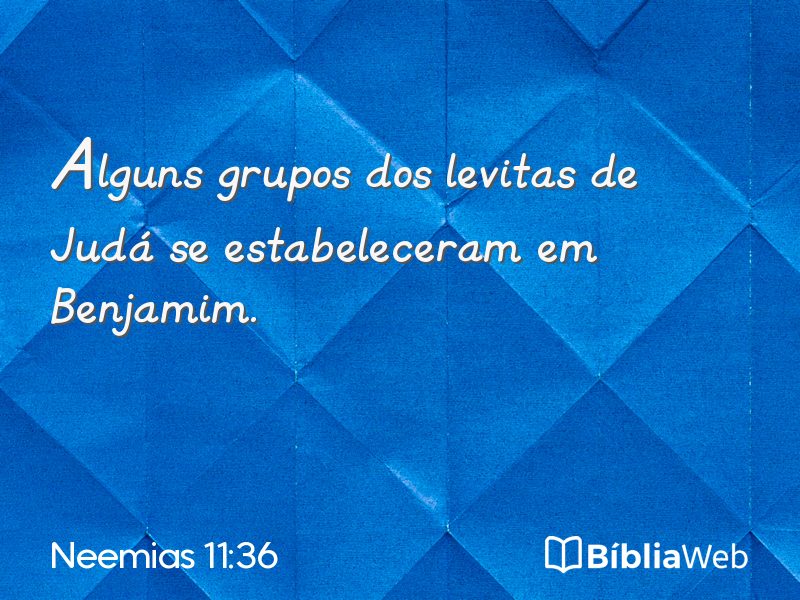 Neemias 11:36 em imagem para compartilhar