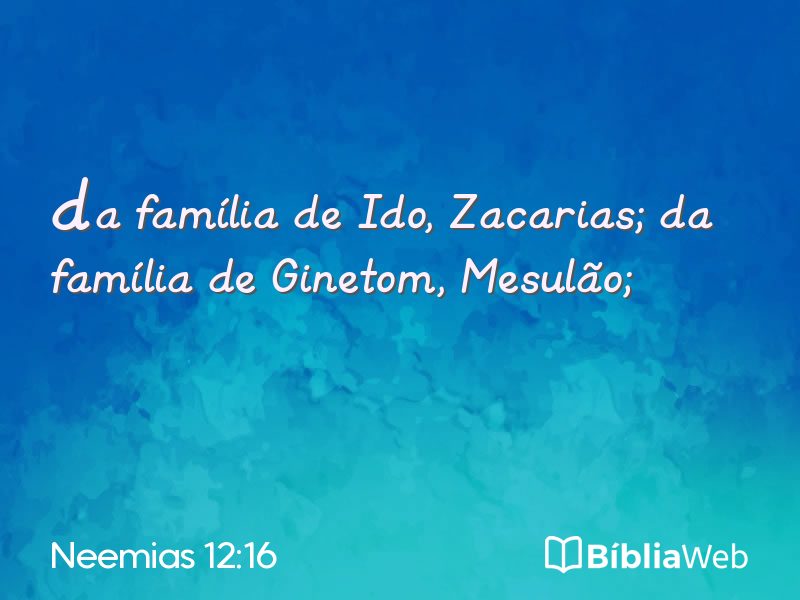 Neemias 12:16 em imagem para compartilhar
