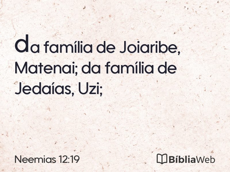 Neemias 12:19 em imagem para compartilhar