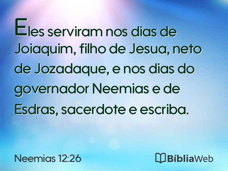 Neemias 12:26 em imagem para compartilhar