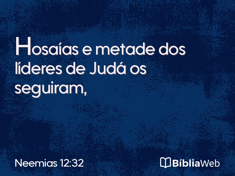 Neemias 12:32 em imagem para compartilhar