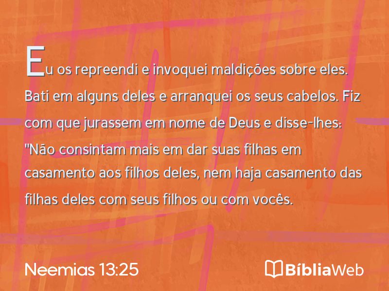 Neemias 13:25 em imagem para compartilhar