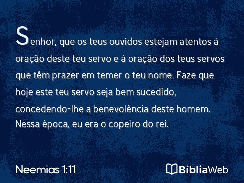 Neemias 1:11 em imagem para compartilhar