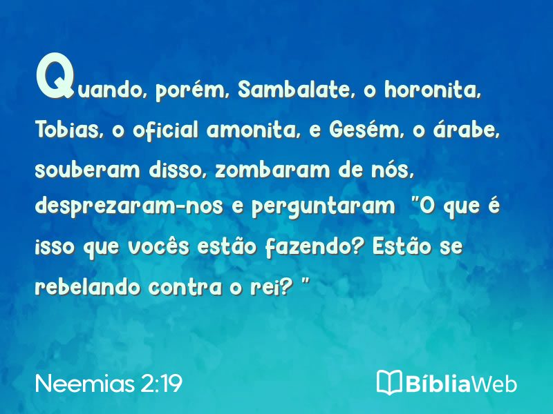 Neemias 2:19 em imagem para compartilhar