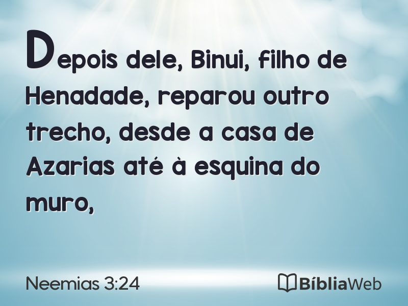 Neemias 3:24 em imagem para compartilhar