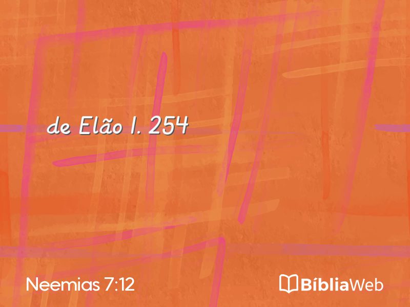 Neemias 7:12 em imagem para compartilhar