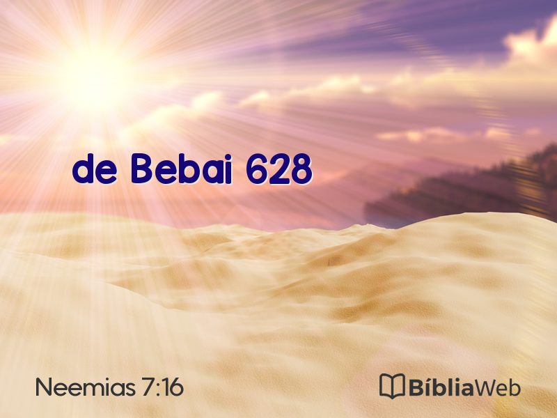 Neemias 7:16 em imagem para compartilhar