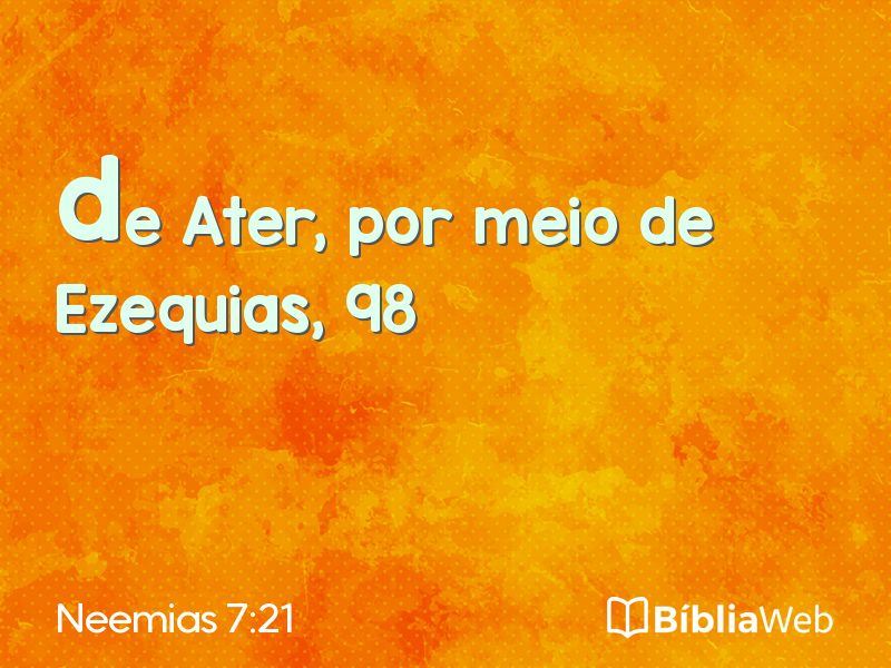 Neemias 7:21 em imagem para compartilhar
