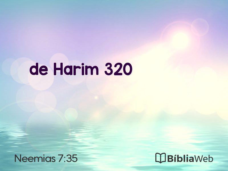 Neemias 7:35 em imagem para compartilhar