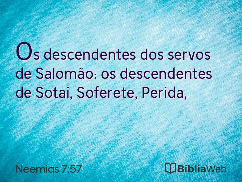 Neemias 7:57 em imagem para compartilhar