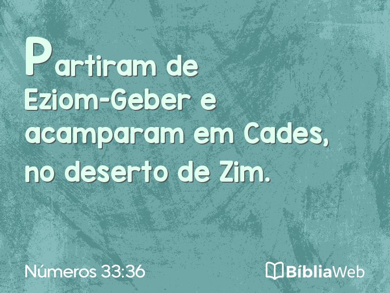 Números 33:36 em imagem para compartilhar