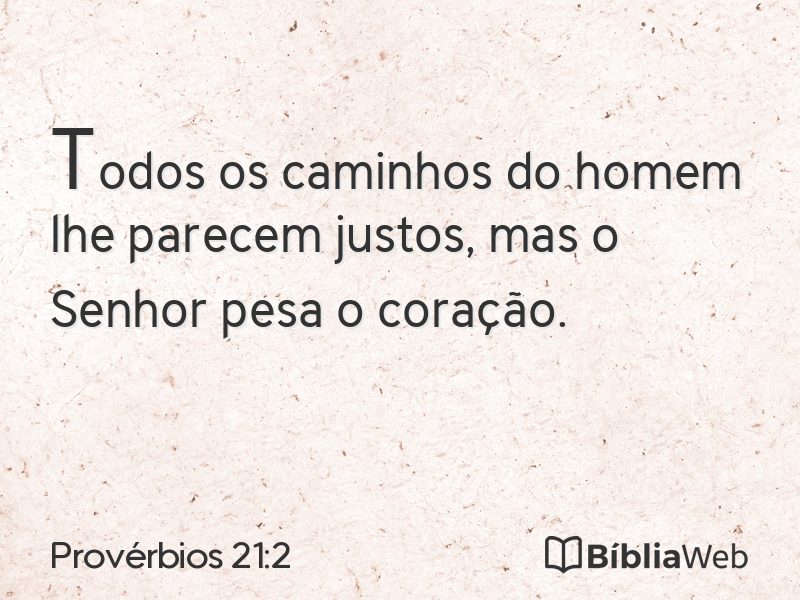 Provérbios 21:2 em imagem para compartilhar