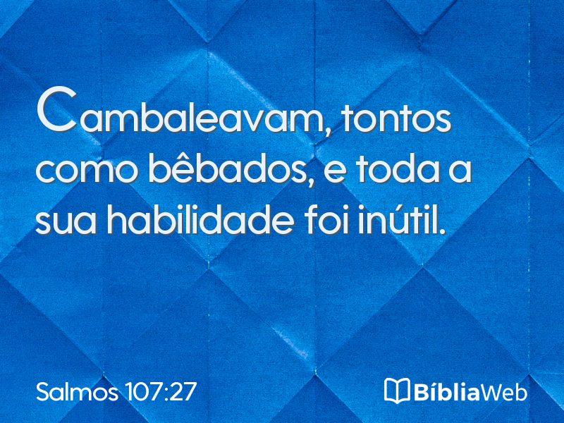 Salmos 107:27 em imagem para compartilhar