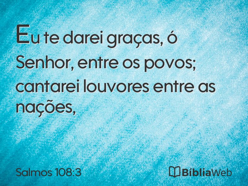 Salmos 108:3 em imagem para compartilhar