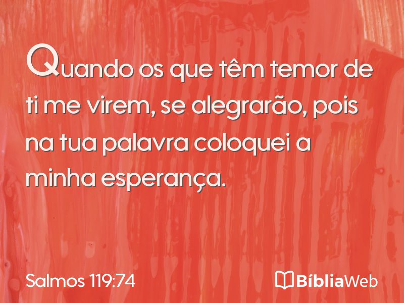Salmos 119:74 em imagem para compartilhar