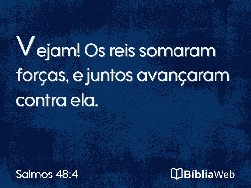 Salmos 48:4 em imagem para compartilhar