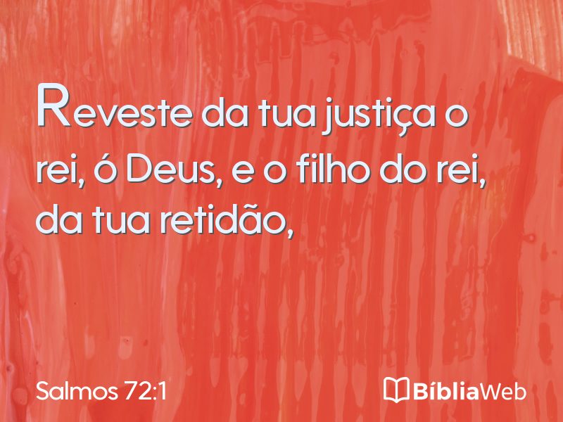 Salmos 72:1 em imagem para compartilhar