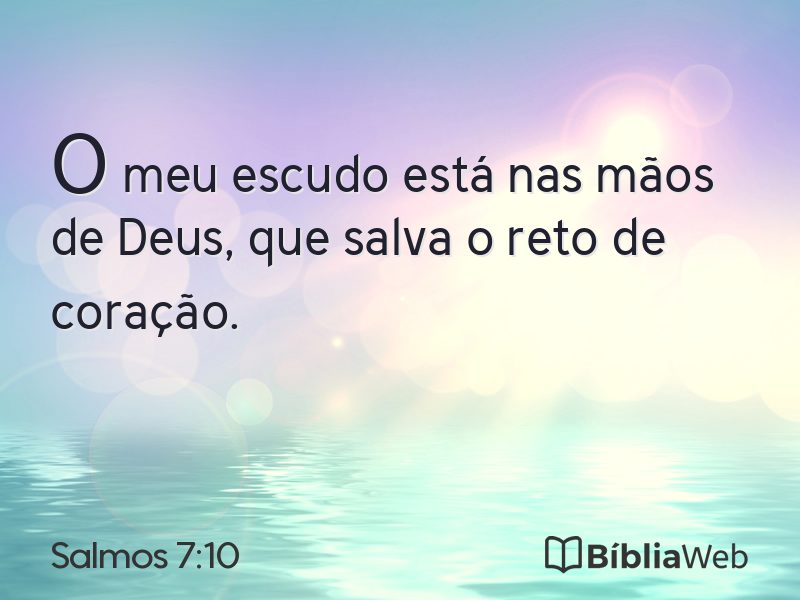 Salmos 7:10 em imagem para compartilhar