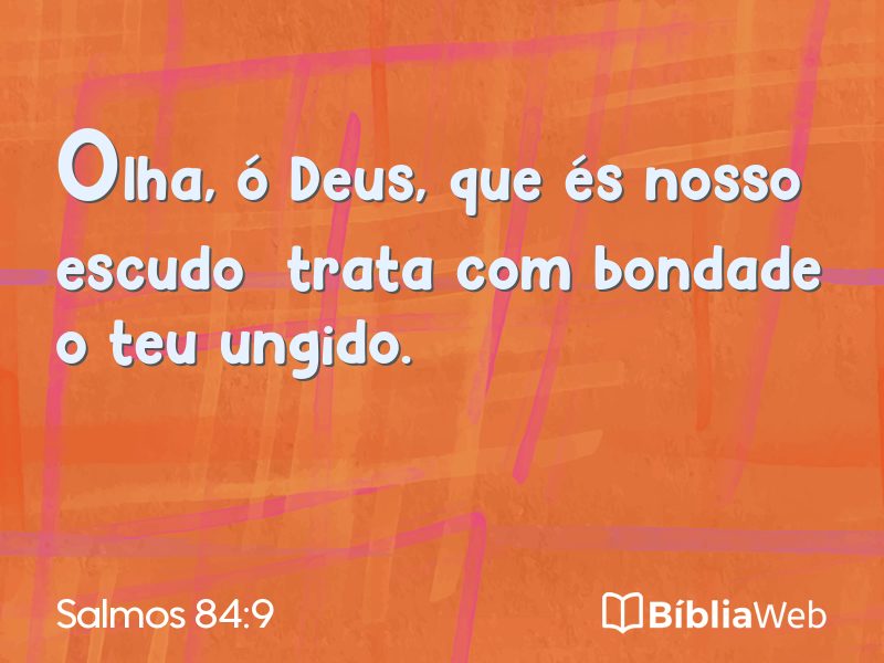 Salmos 84:9 em imagem para compartilhar