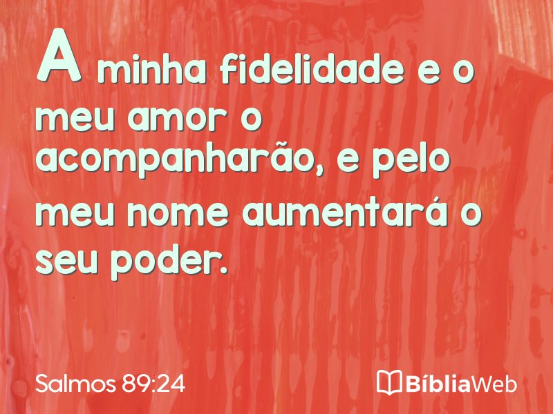 Salmos 89:24 em imagem para compartilhar